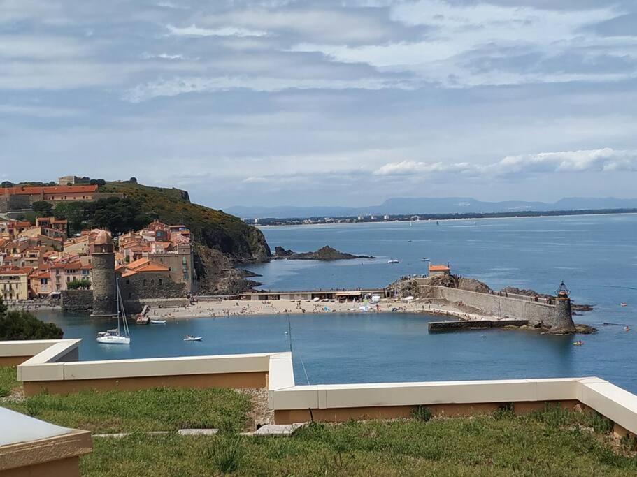 Location Vue Mer Du Samedi Au Samedi, Clim, Parking, Piscine, Plage Collioure Kültér fotó